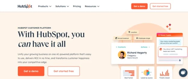 hubspot-best-crm-tools