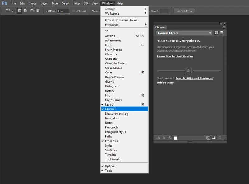 Photoshop Libraries 