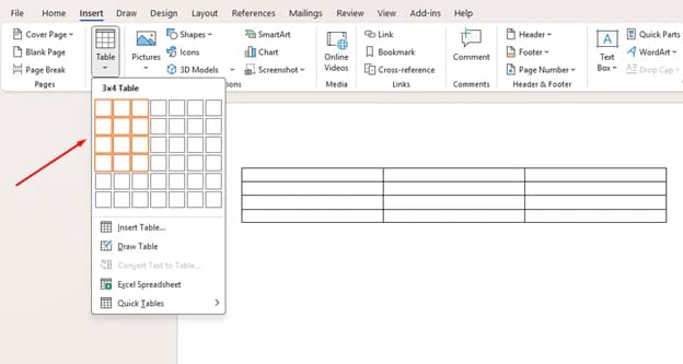 choosing-rows-in-table