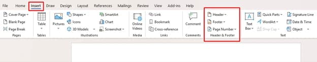 Insert-table-header-footer